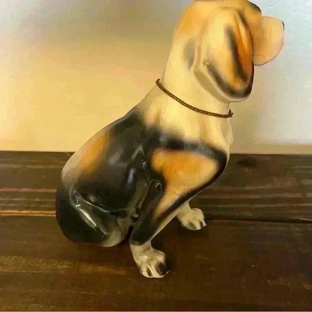 *not for sale*1950’s Porcelain Beagle Figurine - Picture 2 of 7
